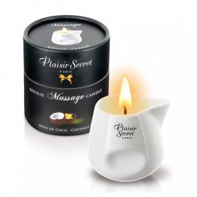 Plaisir Secret masszázsgyertya Coconut