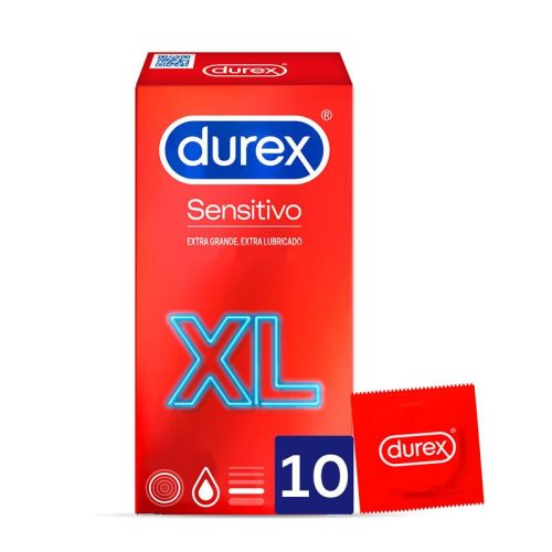 DUREX ÓVSZER SENTITIVO XL 10 DB