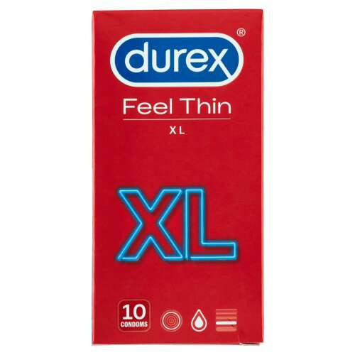 Durex Feel Thin XL Óvszer 10db 