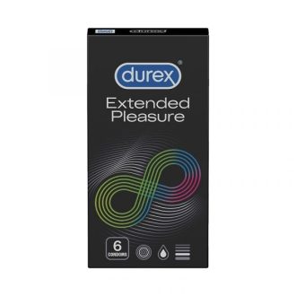 Durex Extended Pleasure óvszer 6db  sima  gumióvszer