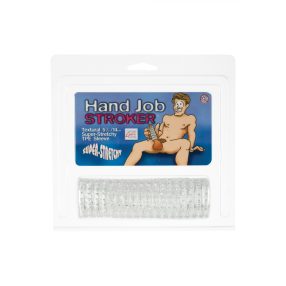   Hand Job Stroker Clear- Férfi maszturbátor- akár meleg pároknak is tökéletes