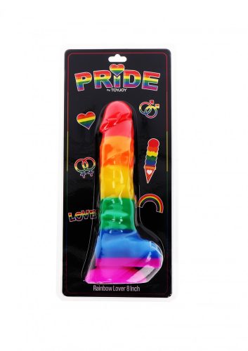 10557 Rainbow Pride  Lover 8 hüvelykes