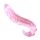 Kiotos Tentacle Glass Dildo Pink- polipcsáp 