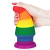 LoveToy Prider Anal Plug 6" - Anál dugó Pride büszkeség