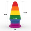 LoveToy Prider Anal Plug 6" - Anál dugó Pride büszkeség