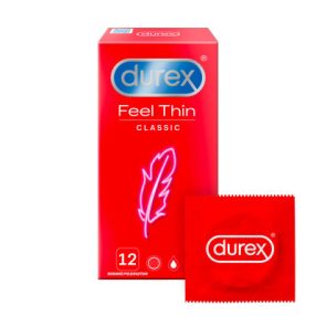 Durex Feel Thin Classic  óvszer 12 db