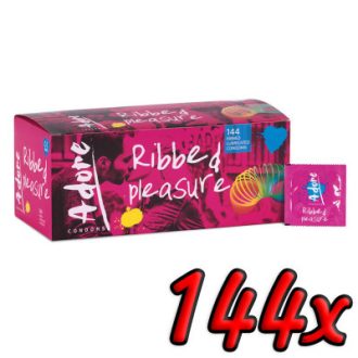 Pasante Adore Ribbed Pleasure 144 db óvszer