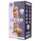 SilexD Model 1 Vibrating Premium Silicone Dual Density Dildo 8" Flesh - puha, kiváló minőségű szilikon burkolattal.