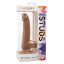 California Exotics Silicone Studs 6 Inch Brown - barna nagy pénisz