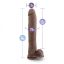 Blush - Au Naturel Daddy Sensa Feel 14 Inch Brown néger-barna dildó 35,6cm