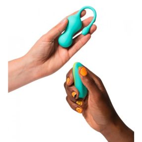   ROMP - Cello Vibrating Egg Light Teal- vibro tojás hölgyeknek