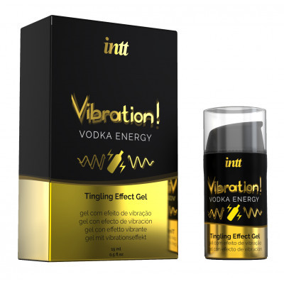 intt Vibration! Vodka Energy Tingling Gel 15ml folyékony vibrátor