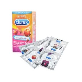 DUREX PLEASURE ME – 12 DARAB – NÖVELT ÖRÖM MINDKETTŐJÜKNEK
