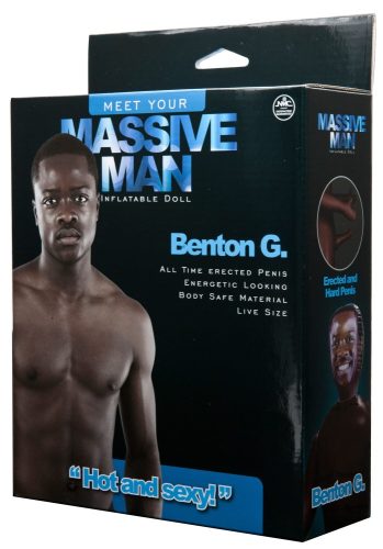  MASSIVE MAN BENTON G. LOVE DOLL -  gumi pasi -felfújható