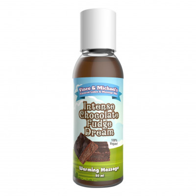 Vince & Michaels - Flavored Massage Oil Intense Chocolate Fudge Dream 50ml masszázskrém