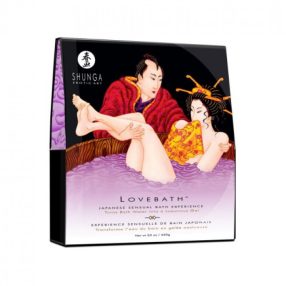   Shunga - Love Bath Sensual Lotus 650g-Érzéki japán fürdő élmény
