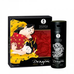   Shunga - Dragon Cream 60ml.Teljesítmény a férfi számára, Öröm & orgazmus a nő számára .
