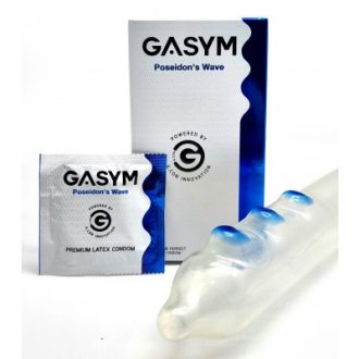   Gasym-  Poseidon's Wave Luxury Condoms 12 db latex óvszer