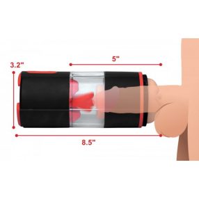   Lovebotz Flicking Tongue Masturbator Síkosítót fel és csúsztassa be! 