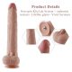 HiSmith HSA69 - Extra-Length Silicone Vibrating Dildo KlicLok 11.8" Skin