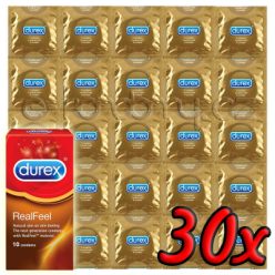 Durex Real Feel 30 db-os latex mentes