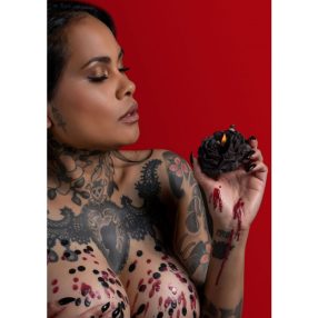 Taboom-  Rose Japanese Drip Candle 2 pcs -2db rózsa gyertya