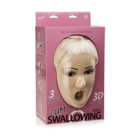 3D felfújható BABA TERMOPLASZTIKUS FEJJEL 3 SZEX NYILÁS - 