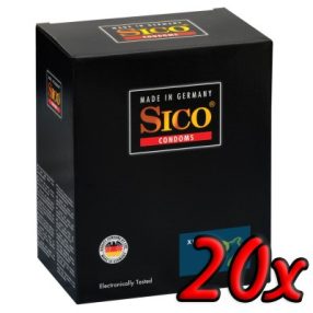 SICO XL 20 pack 20db-os óvszer csomag