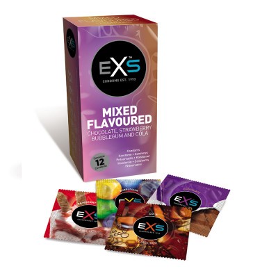 EXS Mixed Flavours 12 db vékony óvszer