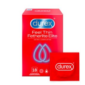 Durex Feel Thin Fetherlite Elite Extra Lubricated 18 db