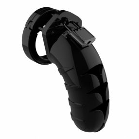   Shots - ManCage Chastity Cock Cage 4.5 Inch Model 04 fekete Erényöve
