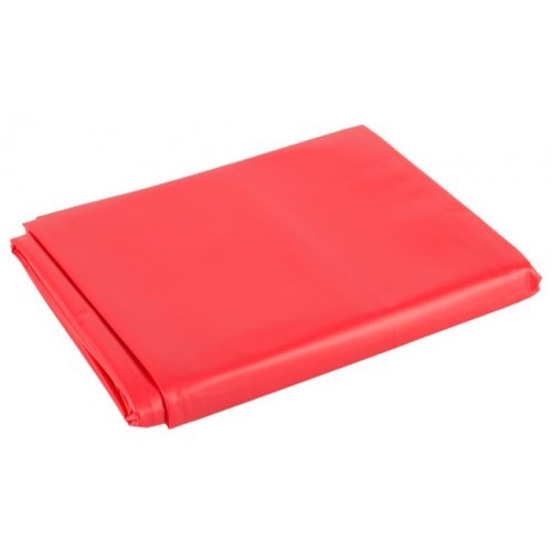 Fetish Collection Vinyl Bed Sheet Red