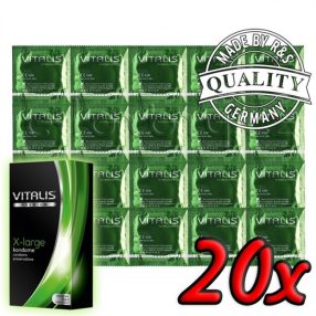 Vitalis Premium X-large 20 db extra nagy óvszer