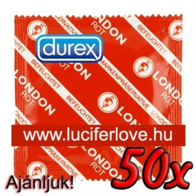 Durex London Rot 50 db