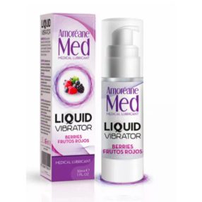   AMORÉANE LIQUID VIBRATOR STIMULÁLÓ GÉL HÖLGYEKNEK, EREDEI GYÜMÖLCSÖS ILLATTAL (30 ML)